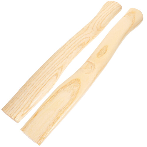 2pcs Replacement Wooden Handles For Outdoor Hatchet Hand Tools
