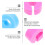 12 Pcs Glass Marker Drinks Markers Identifiers For Silicone Charms 11