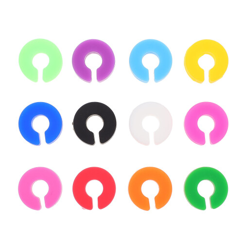 12 Pcs Glass Marker Drinks Markers Identifiers For Silicone Charms