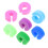 12 Pcs Glass Marker Drinks Markers Identifiers For Silicone Charms 3
