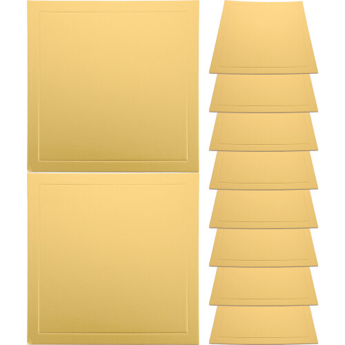 Re Cake Board Base Paperboard Baking Support Use 10pcs 2
