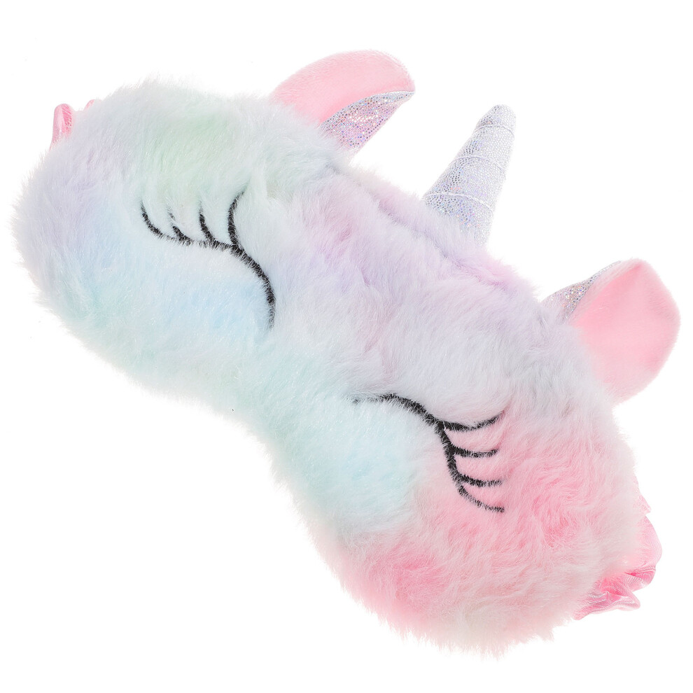 Totority Plush Patch Shading Eye Patch (Pink) Eye Patch Eye Patch Sleep Patch