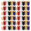 130 Pcs Red Heat Shrink Capsule Sealing 11
