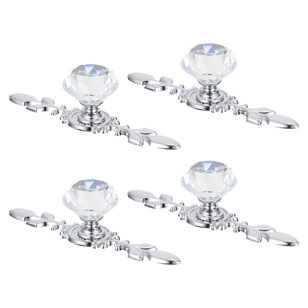 Dresser Drawer Handle Crystal 4Set 11.8X3.0x3.0in 3171399549948