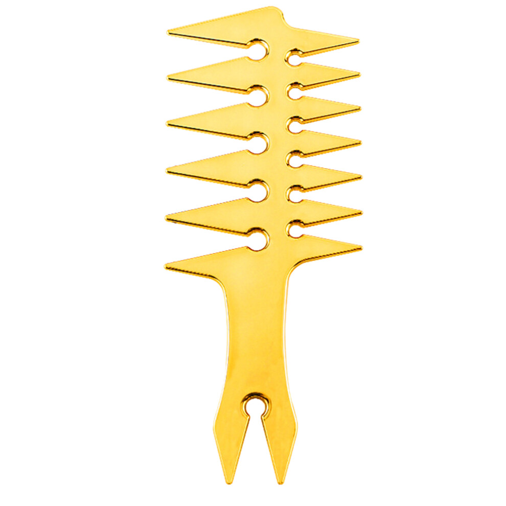 Vaguelly Unisex Retro Comb For Greasy Hair Man Hairdressing Accessory Men Hairbrush