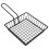 Deep Fryer Accessory Black Iron Basket For Serving Snacks 1set 1