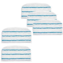 Lot de 5 chiffons de nettoyage pour balai vapeur Black+Decker FSM1610 1630, tampons de rechange D0C98