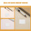 Mirror Decal For Phone Case Adhesive Backing In White 5pcs 10