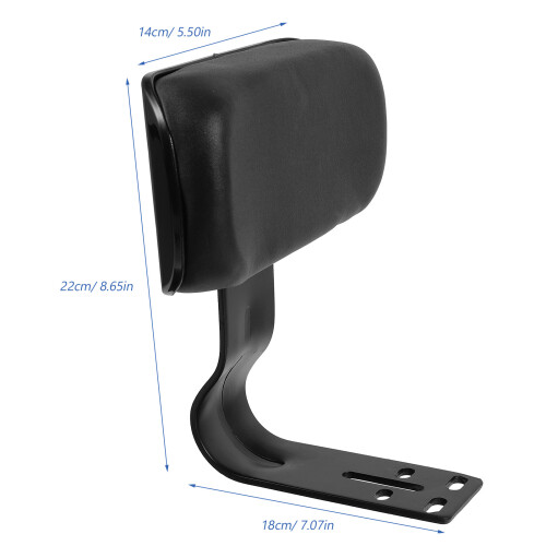 Bike Seat Back Rest Black Comfortable Riding Position 1pcs 2