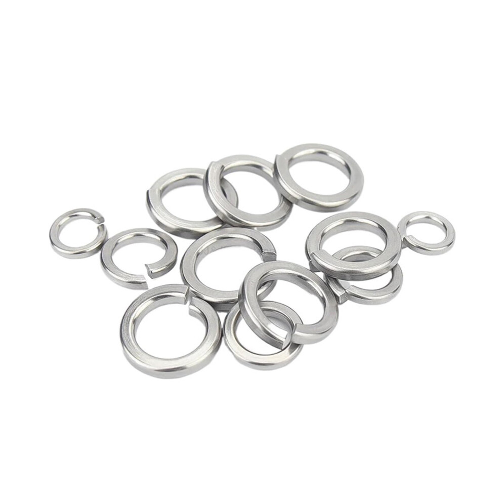 304 Stainless Steel Spring Washers, M2 M2.5 M3 M4 M5 M6 M8 M10 M12 M16 M20 M24, Elastic Sealing Washers (M10, 20pcs)-image-OPC-PK8TJM2-NEW