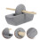 Manual Stone Pestle Mill Assorted Color For Grinding Compact 10