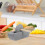 Manual Stone Pestle Mill Assorted Color For Grinding Compact 6
