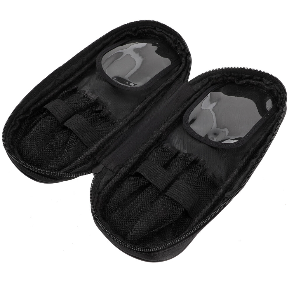 Totority Black Makeup Brush Organizer 1Pack 9.8X4.1in