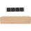 Full Length Wooden Mirror Base Floor Holder Block 6