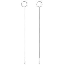 Raindrops 2x Stainless Steel Sewing Turner For Diy Crafts
