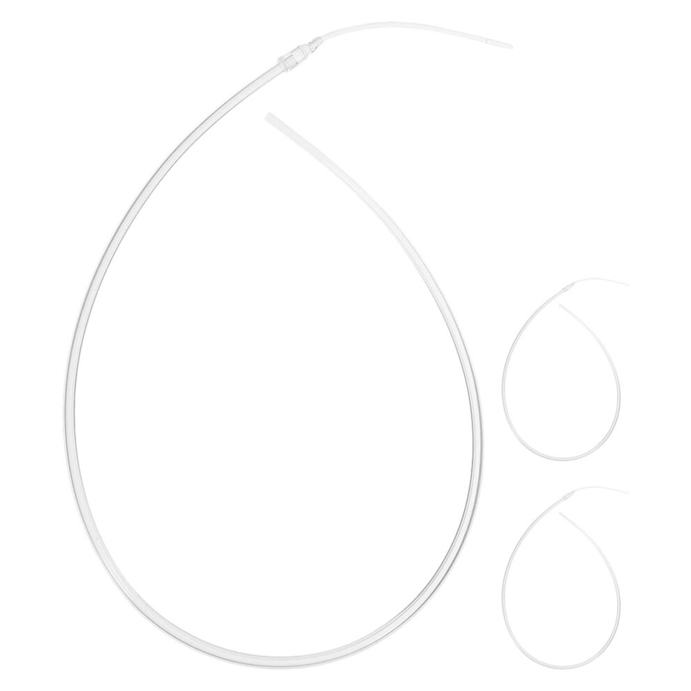 Raindrops 3Pcs Transparent Bottle With For Development And Milk Aid Totority