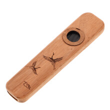 Wooden Kazoo Portable Kazoos Kazoo For Adults Kazzo Light Brown