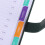 Olive Planner With Pu Cover And Monthly Index For Writing 8