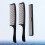 1 Barber Comb Accessories Combs Hairdressing Hair Comb Black 8