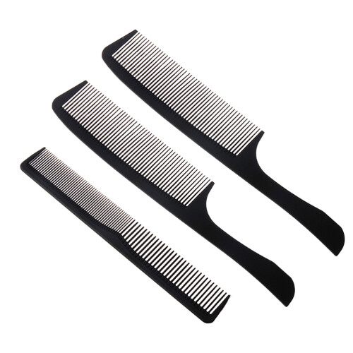 1 Barber Comb Accessories Combs Hairdressing Hair Comb Black