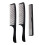 1 Barber Comb Accessories Combs Hairdressing Hair Comb Black 2