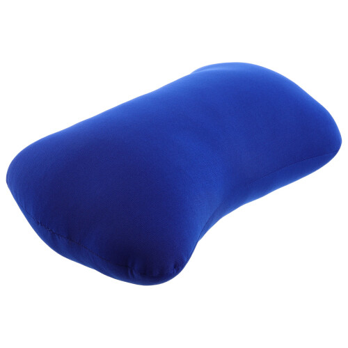 Pillow Foam Particle Bone Pillow Blue Polyester Spandex 1pack