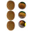 4Pièces Fruits Factices En Marron Pour Décorations Visuelles 9