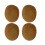 4Pièces Fruits Factices En Marron Pour Décorations Visuelles 8