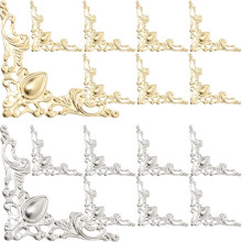 60Pcs Metal Corner Guards for Books Notebooks Albums Assorted Color