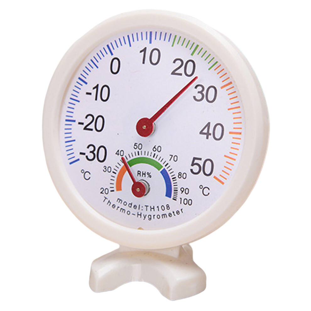 Worgeous Hygrometer Room Temperature White Easy-To-Read 3171599060212
