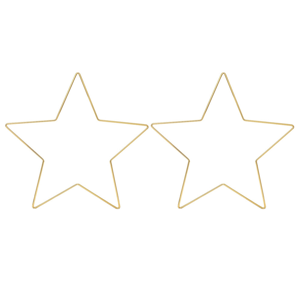 2pcs Iron Wreath Frame For Party Decoration And Diy Projects-image-OPC-PK8TMTN-NEW