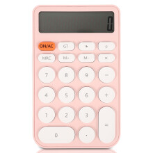 Duurzame Kleine Elektronische Rekenmachine Roze