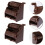 Masteelf 2 Pcs Tape Dispenser Desk Cute 胶带分装 Office 6