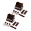 Masteelf 2 Pcs Tape Dispenser Desk Cute 胶带分装 Office 1