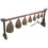 Resonator Bells Retro Style Bell Zinc Alloy Multi 1pack 10