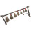 Resonator Bells Retro Style Bell Zinc Alloy Multi 1pack 11