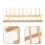 Thread Storage Spool Organizer Spindle Sewing Household Beige 2
