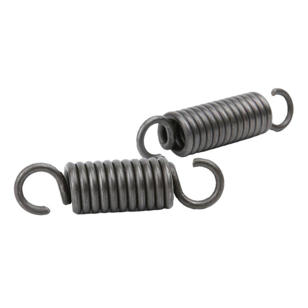 Doppelhaken Spannfedern 2 x 19 x 45 mm, Federstahl, Drahtdurchmesser 2 mm, OD 19 mm, 2 StÃ¼ck-image-OPC-PK8TNBW-NEW