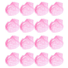 Raindrops 100pcs Disposable Non-Woven Mesh Caps For Home And Hospital
