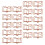 30 Pcs White Clips Cute Office Supplies Book Paper Student 5