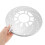 Masteelf 2 Pcs Brake Disc Decorative Piece 25.00x25.00x0.50cm Silver 8