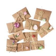 10 Pcs Card Kraft Paper Anniversary Cards Holiday