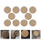 20 Pcs Button Fasten Metal Buttons Golden Diy Man 3