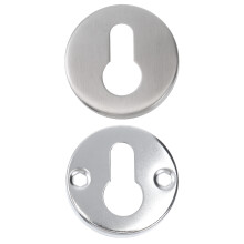 2Sets Durable Silver Keyhole Protector Door Lock Cover Rust Resistant