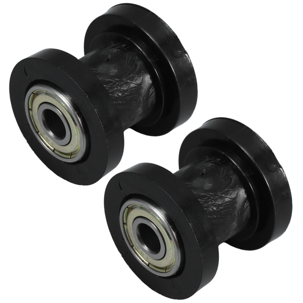 2 Pcs Motorcycle Chain Roller Wheel Bearing Refit Tensioner 3171599008269