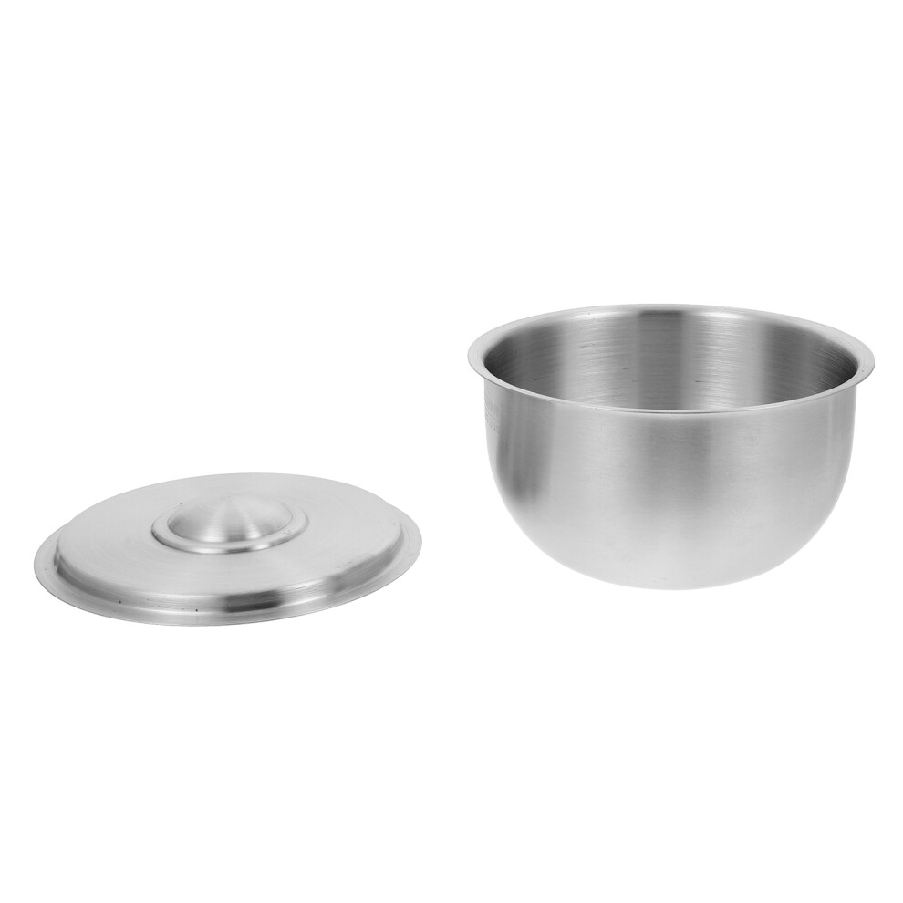 Stainless Steel Bowl With Lid Silver 1pack-image-OPC-PK8TPYR-NEW