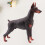 Raindrops  Simulated Doberman Pinscher Sculptures & Figurine 8