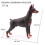 Raindrops  Simulated Doberman Pinscher Sculptures & Figurine 2