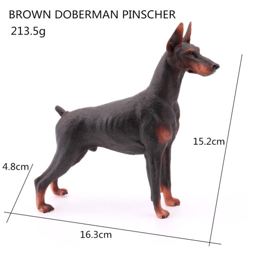 Raindrops  Simulated Doberman Pinscher Sculptures & Figurine 1