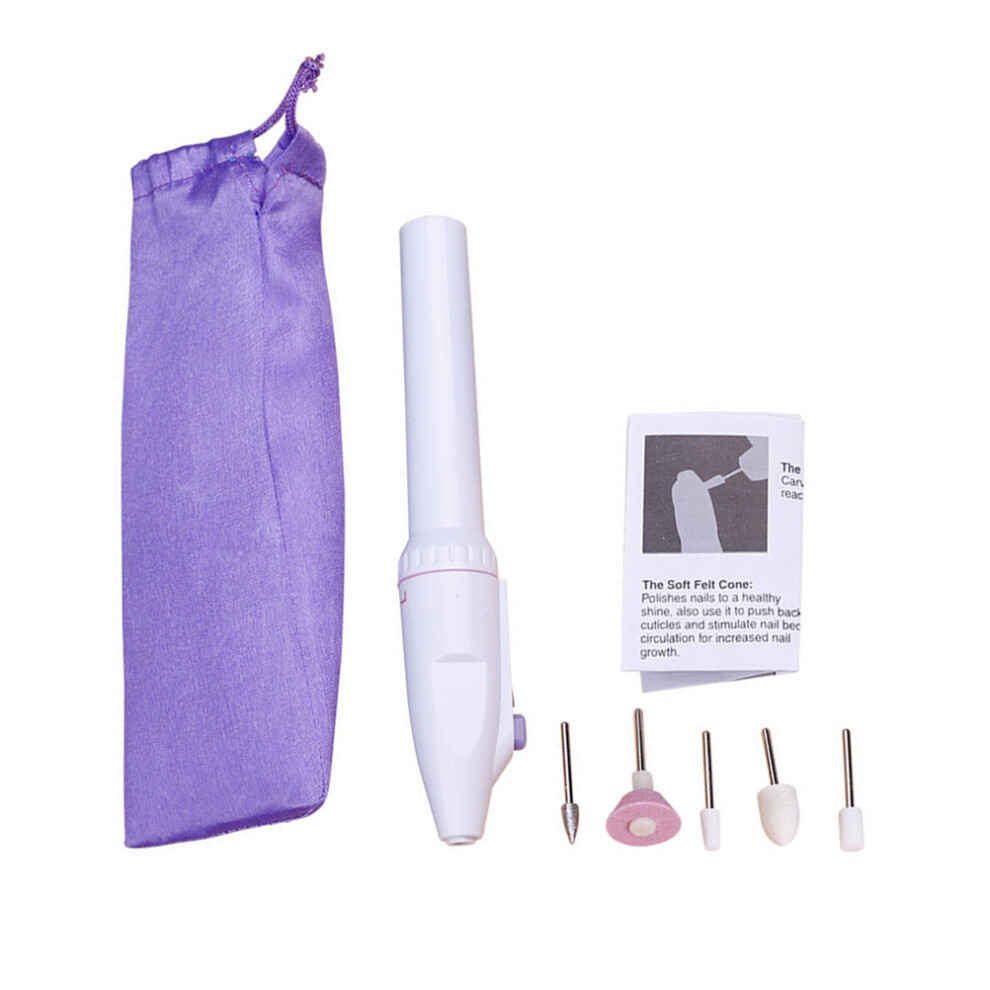 Artibetter Set Manicure Nail Machine Polishing Tool Nail Sander Nail Tool